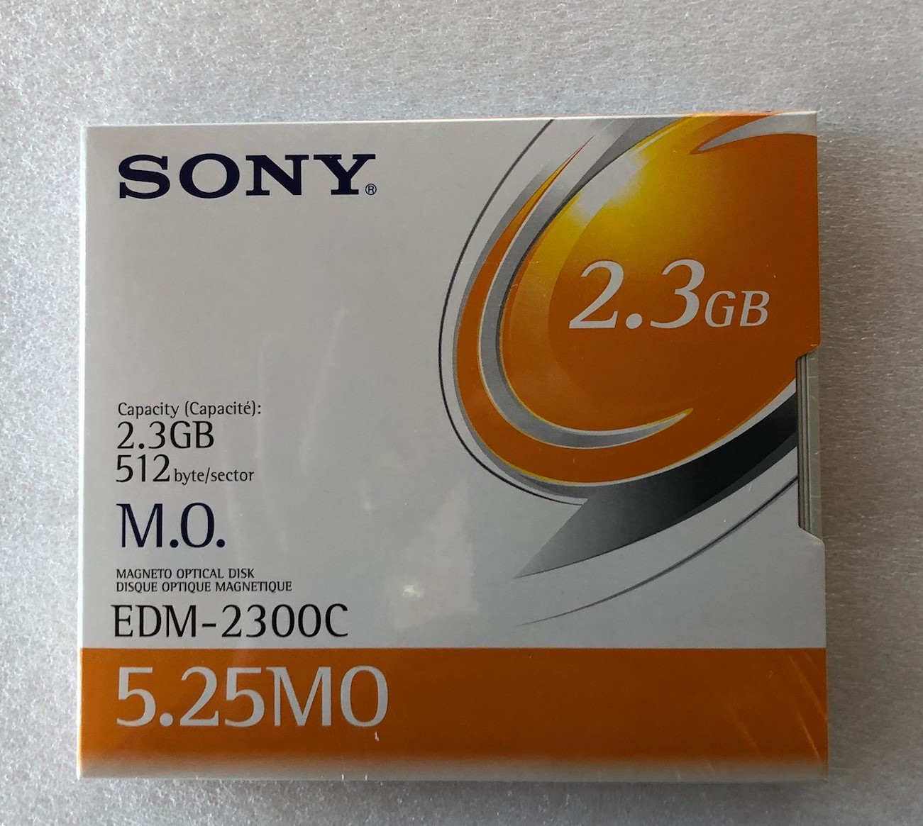 Sony EDM-2300C 2.3GB M/O disk